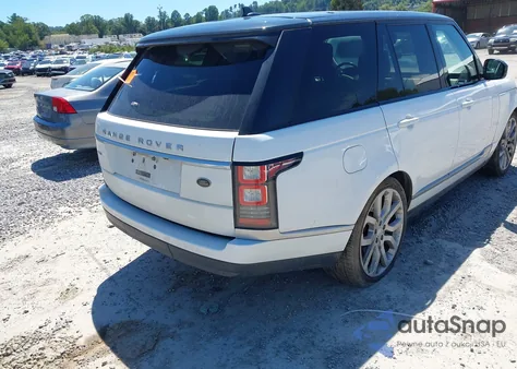 2015 Land Rover Range Rover 3.0L V6 Supercharged Hse z USA, uszkodzony, nr VIN SALGS2VF1FA222205